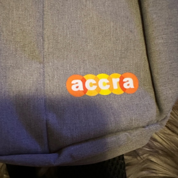 Like NEW ACCRA Canvas Unisex Side bag - Picture 4 of 10